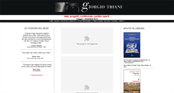 Desktop Screenshot of giorgiotriani.it
